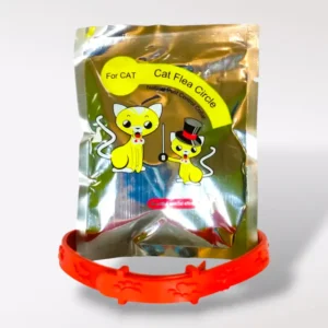 Collar ajustable antipulgas para gato