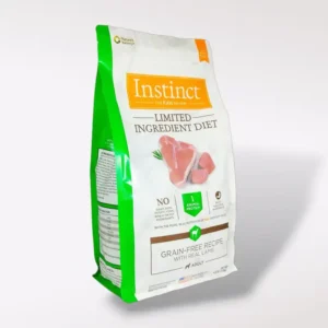 Instinct LID Cordero. Alimento seco sin granos hipoalergénico para perro adulto