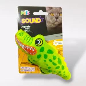 Juguete Cocodrilo con sonido Fancy Pets Chico
