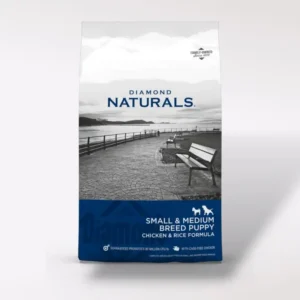 Diamond Naturals Small & Medium Breed Puppy. Pollo y arroz