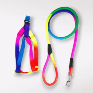 Arnés ajustable con Correa Arcoíris│razas ch-med.