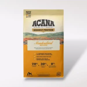 Acana Meadowland (Pollo, Pavo, Huevo y dos Pescados) Alimento seco para perro de todas las razas y etapas de vida