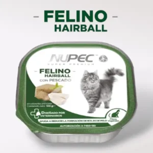 Nupec Hairball - alimento húmedo para gato - control bolas de pelo 100gr
