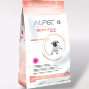 Nupec Sensitive - piel sensible - control de alergias - razas pequeñas