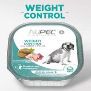 Nupec control de peso - alimento húmedo para perro 100gr