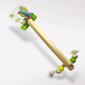 Juguete Posadera para Ave con cordón Gde