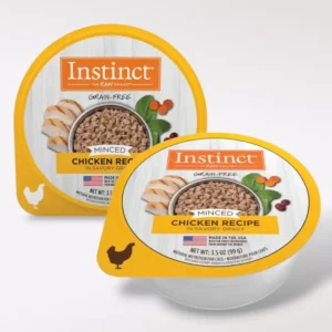 Instinct Original Minced Cups Para Gato, Sabor Pollo. 99 g