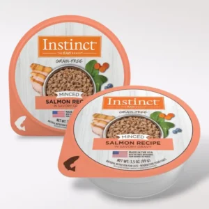 Instinct Original Minced Cups Para Gato, Sabor Salmón. 99 g
