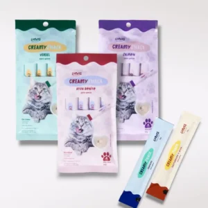 Lopets Premios Cremosos para Gato sobres c/4 tubos de 15g c/u