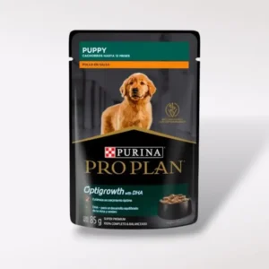 Pro Plan Puppy Optigrowth Pouch 85g. Pollo en salsa para cachorros de todas las razas