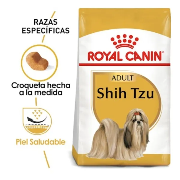 Royal Canin Shih Tzu Adulto alimento seco para perro adulto de raza Shih Tzu.